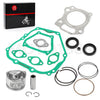 YAMAHA Golf Cart G16 G20 301cc Top End Piston & Ring Gasket Seal (1996-2002)