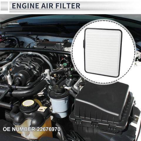Chevrolet Equinox Car Engine Air Filter 1 Pc (2005–2009)