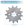 Dirt Pit Bike ATV 428 Sprocket / 13T 17mm ID / Front Engine Sprocket
