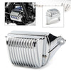 Harley Bagger FLH 1997-2011 Chrome Front Voltage Regulator Cover Accent