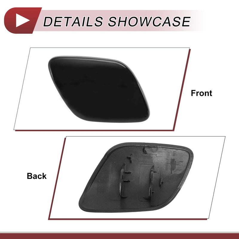 Volvo XC60 (2009-2013) Black Front Right Bumper Trim Nozzle Cover
