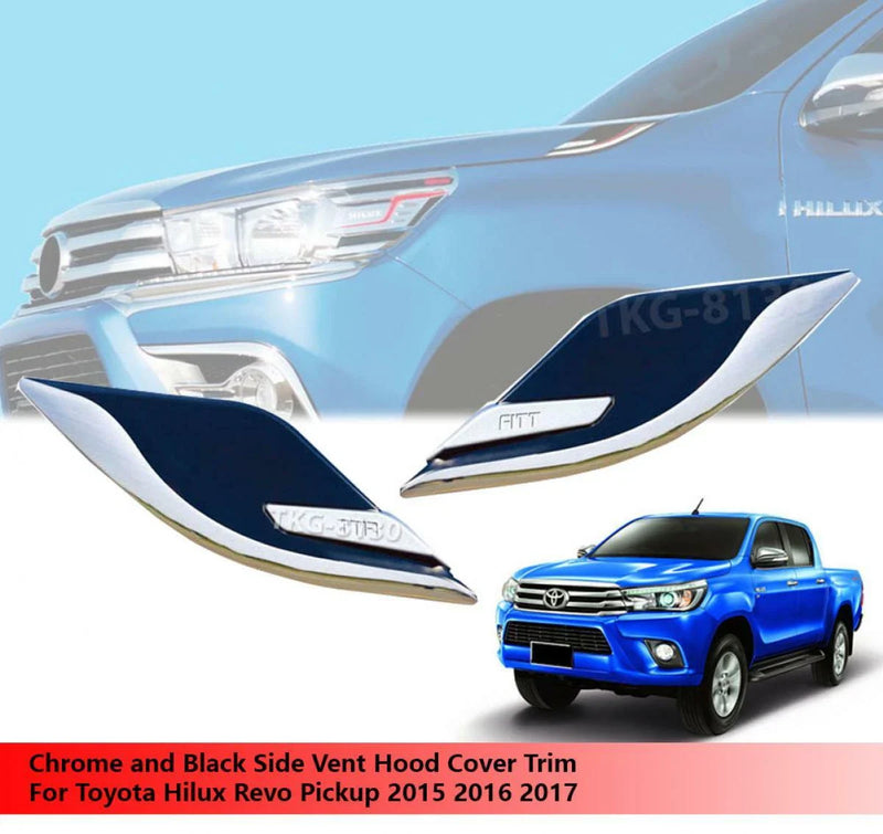 Toyota Hilux 1kd Hood Garnish Side Vent Cover (2015-2017)