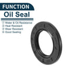 Oil Seal 28x47x5mm NBR Black 5Pcs