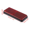 Motorcycle 4pcs 87.5mm Reflective Warning Reflector