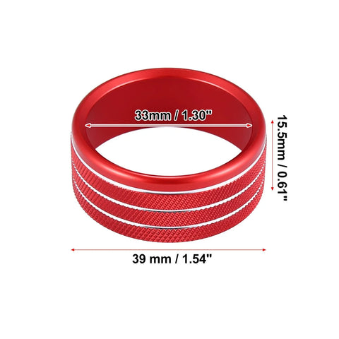 Dodge Ram Headlights Switch Button Ring Trim Cover (2018 - 2021)