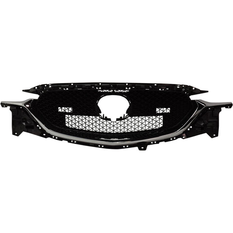 Grille Assembly For 2017-2021 Mazda CX-5 Textured Dark