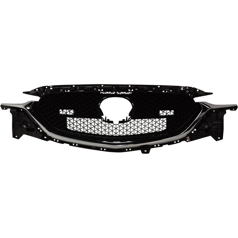 Grille Assembly For 2017-2021 Mazda CX-5 Textured Dark