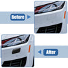Volvo XC60 Front Left Right Headlight Washer Nozzle Cover Caps