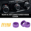Dodge Durango (2011-2020) - 3 x Pcs Rear AC Heat Temp Climate Switch Knob Cover