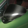 Porsche Panamera 971 17-24 Real Carbon Fiber Stick-on Side Mirror Caps Cover