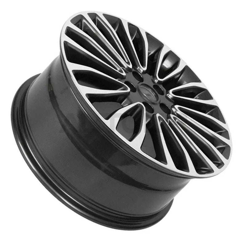 Ford Fusion 18x8 Rim Black & Machined Wheel (2017–2018)