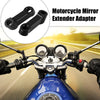 Honda Yamaha 1 Pair Mirror Extender Adapter 10mm 8mm