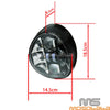 Harley Softail Breakout FXBR FXBRS DOT LED Headlight Projection (2018-2020)