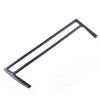 BMW 3 Series E46 4 Door Carbon Fiber Console Tray Sticker (1998-2006)