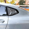 BMW X4 Carbon Style Rear Window Louver Shutter Vent Cover (2018–2024)