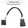Ford (HC3Z19A387B) Black USB Media Hub Power Harness Adapter
