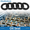 Oil Seal / 25x40x6mm / Seal Ring Rotary Shaft Seal Nitrile Rubber Black 5 Pcs