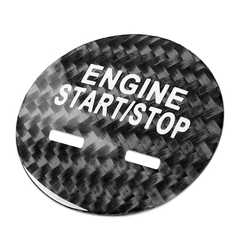Cadillac XTS XT5 CT6 SRX CTS Black Engine Start Stop Button Trim (2013-2020)