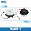 Dodge Dart (2013-2013) Plastic Black Heater Blower Motor