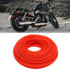 Motorcycle Scooter 17M Long 5mm Inner Dia Petrol Hose Oil Fuel Line Tube