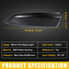 Ford Fiesta (2011-2019) - Plastic Black 1 Pair Mirror Turn Signal Light