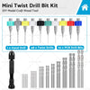 DIY Model Craft Wood Tool 59Pcs Mini Twist Drill Bits Set