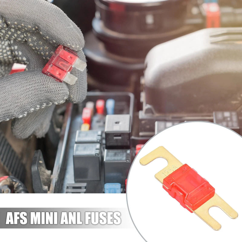 Car, Truck, Motorcycle, Boat Audio 5 x 125A AFS Mini ANL Fuses