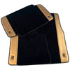 Rolls Royce Ghost Series I (2010-2024) Gold Leather AutoWin Floor Mats
