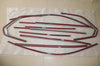 BMW X5 G05 Black Stainless Steel Window Strip Cover Trim (2019-2022)