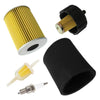 Yamaha G2 G5 G8 G9 G11 Gas Golf Cart Air Fuel Filter Spark Plug Kit