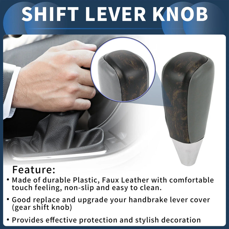 Toyota Land Cruiser (2016-2021) Plastic Faux Leather Gear Shift Knob