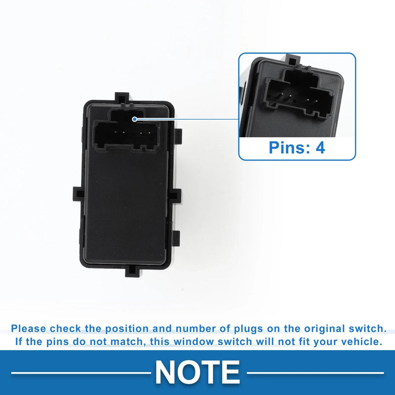 Ford F-150 2009-2014 Window Control Switch Rear Power Window Switch