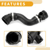 BMW 5 Series (2002-2010) Rubber Black Radiator Hose