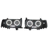 Landcruiser FJ80R FZJ80 1990~1992 Black Halo Projector Headlights with LED