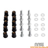 Motorcycles Windshield Fairing Bolts 10 x M5 Stainless Steel Screws