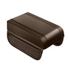 Brown Car Center Console Armrest Cushion Cover Pad Mat Universal