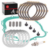 Yamaha TTR125 Clutch Friction Steel Plates Kit w/ Gasket Springs (2000-2004)