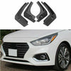 Hyundai Accent 4 x Mud Fender Flaps Splash Guards (2018–2021)