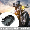 Kawasaki Pad Set Titanium Tone Side Stand Plate Kickstand
