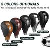 Toyota Lexus GS300 LS460 IS250 RX350 RX45 PU Leather Gear Stick Knob