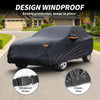 Hyundai Tucson Waterproof Car Cover with Driver Door Zipper (2016-2023)