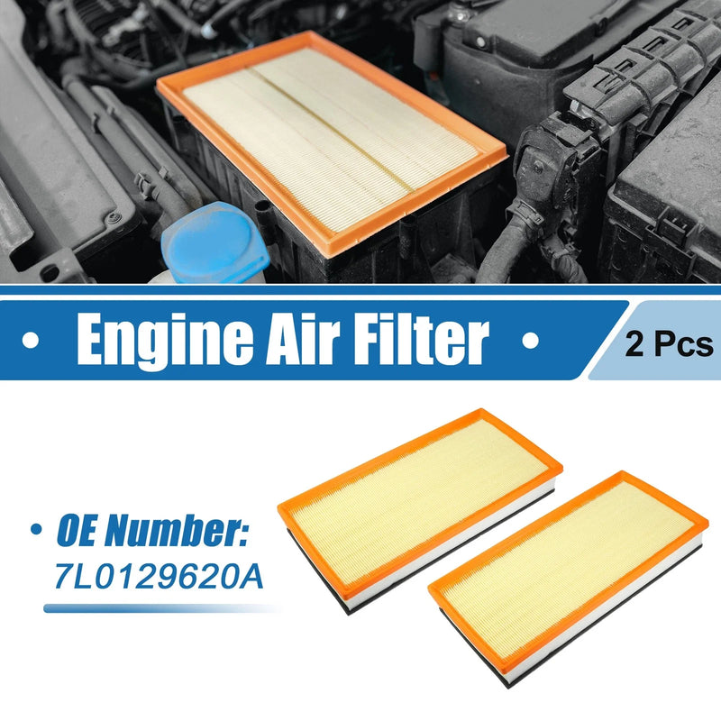 Audi Q7, VW Touareg, Porsche Cayenne 2 x Engine Air Filters (2007-2015)