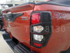 Mitsubishi L200 Triton Taillight Cover Trim Black (2019-2020)