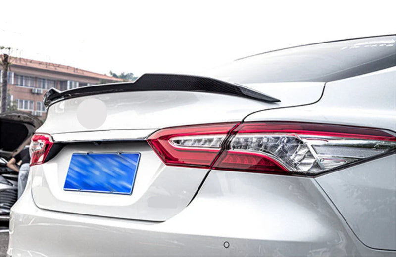 Toyota Camry Sedan Carbon Fiber Rear M4 Style Spoiler Wing (2018-2024)