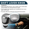 Ford B-Max (2012-2020) Black Faux Leather 5 Speed Manual Gear Shift Knob