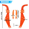 Harley Touring Electra Inner Fairing Batwing Support Speaker Brackets