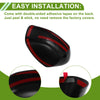 CHRYSLER 300 / 300C 1 Pair Left Right Side Mirror Cover Cap Replacement