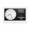 Wall - Calendar, Date, Week, Month, Year 7" LED Digital Day Clock