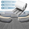Boat Yacht Marine Gray Black 95x7 EVA Faux Teak Decking Sheet Flooring Mat