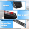 Mercedes Benz Carbon Fiber Pattern Black Steering Wheel Cover Trim